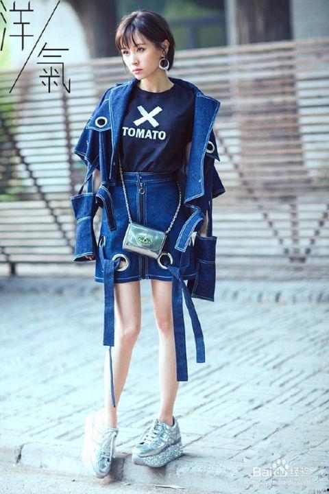 王子文日常穿搭生活照,时尚与舒适的完美融合